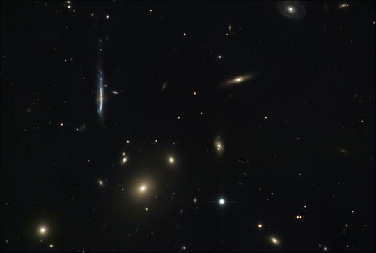 NGC 3842 - image courtesy of Svend and Carl Freytag/Adam Block/NOAO/AURA/NSF