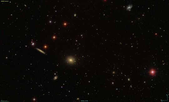 NGC2749 - Image Courtesy the Sloan Sky Survey