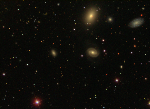 NGC 507 - Image Courtesy the Sloan Sky Survey