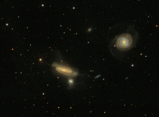 NGC 7771 was provided by the Sloan Digital Sky Survey (SDSS)