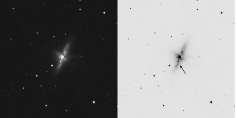 Supernova in M82 - Image Courtesy of Dave Adshead