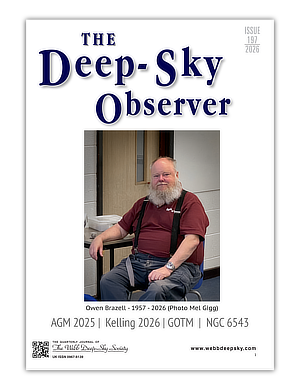 The Deep-Sky Observer 197 Cover