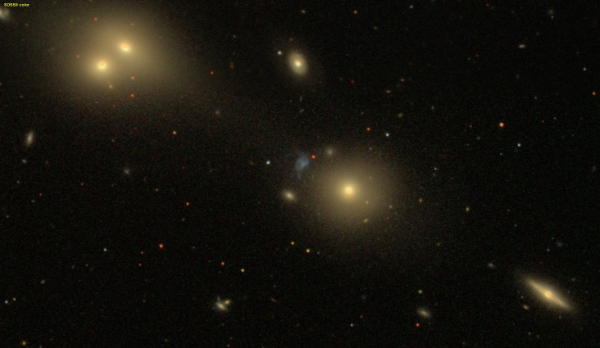Minkowski’s object (Image Credit Sloan Digital Sky Survey)