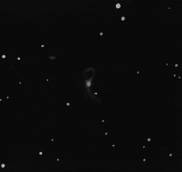 A Sketch of Arp 180 by Dale Holt