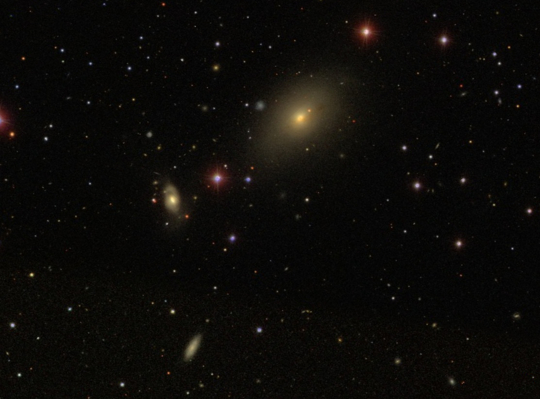 Arp 232 was provided by the Sloan Digital Sky Survey (SDSS)