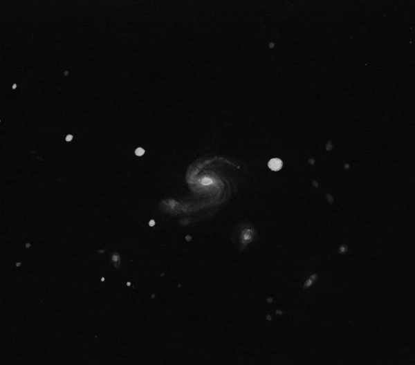 A Sketch of Arp 43 by Dale Holt