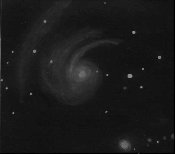 Sketch of Arp 78 by Dale Holt