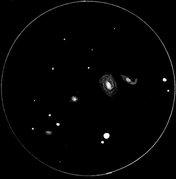 An EAA sketch of Hickson 16 in Cetus by Dale Holt