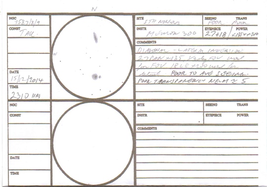 LGG 117 Group of Galaxies - Observation courtesy of Andrew Robertson