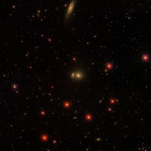 LGG 117 - Image Courtesy the Sloan Sky Survey