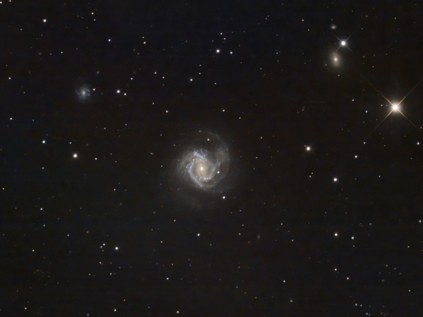 An image of Messier 61 in Virgo - Image Courtesy of David Davies