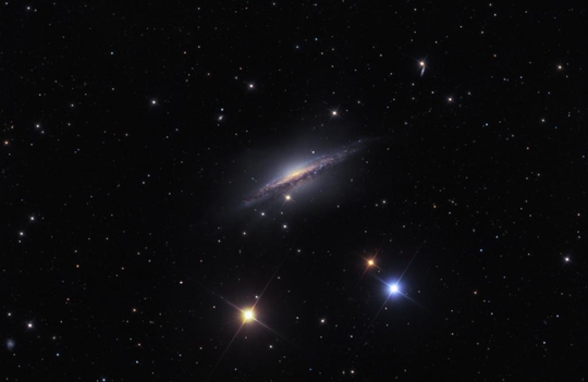 ngc 1055 - image courtesy of ken crawford