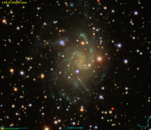 The SDSS view of NGC 2283