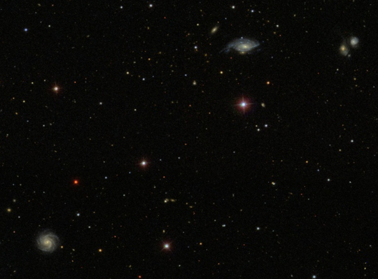 NGC 3356 was provided by the Sloan Digital Sky Survey (SDSS)