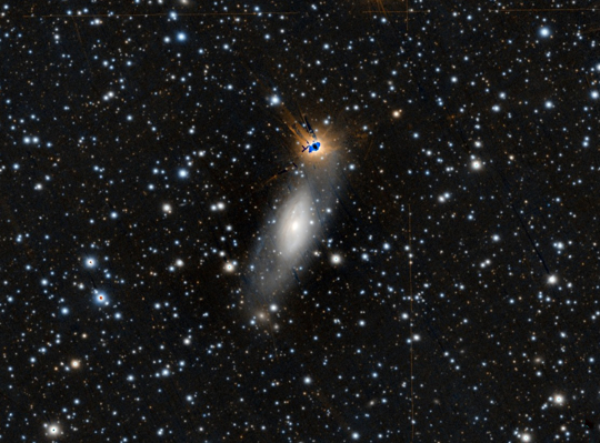 This image of NGC 7013 was provided by the Pan-STARRS1 Surveys