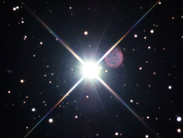 A close-up image of Abell 12 provided by Bill Williams taken from the Chiefland Astronomy Village in Florida