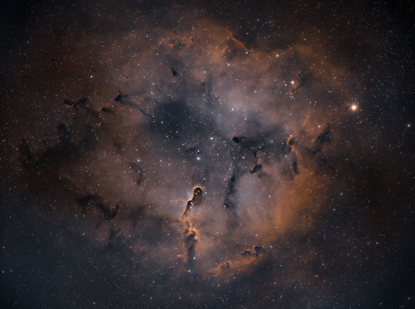 Emission nebula IC1396 in Cepheus - Image Courtesy of Panagiotis Andreou (aka Takis)