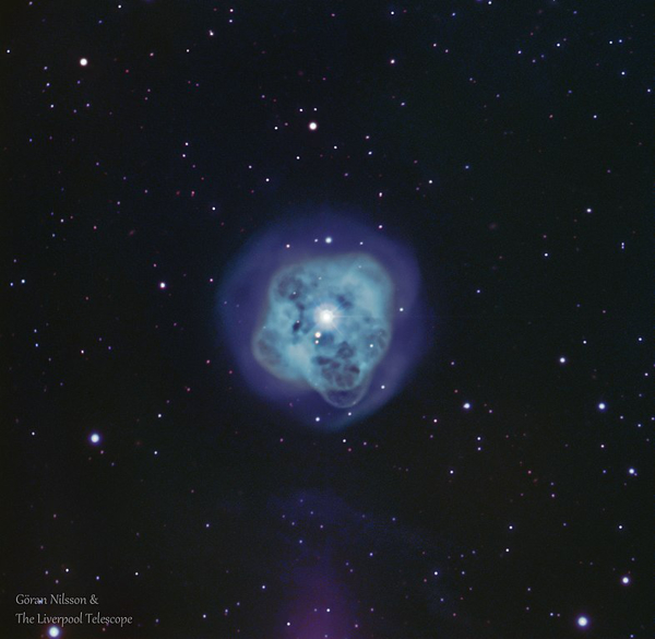 Planetary Nebula NGC 1514 in Taurus - Credit: Göran Nilsson and The Liverpool Telescope Planetary Nebula NGC 1514 in Taurus - Credit: Göran Nilsson and The Liverpool Telescope