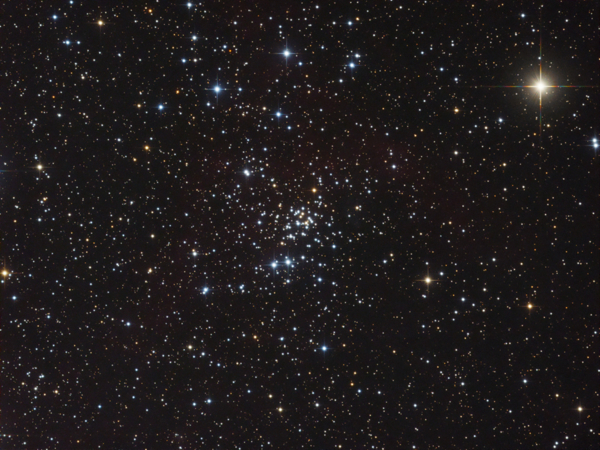 An image of open cluster NGC 1907 provided by Bernhard Hubl