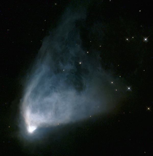 A Hubble image of NGC 2261 provided by NASA/ESA and The Hubble Heritage Team (AURA/STScI)