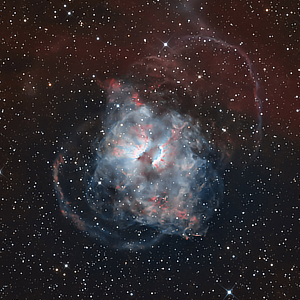 Planetary nebula NGC3699 in Centaurus courtesy of Adam Block.