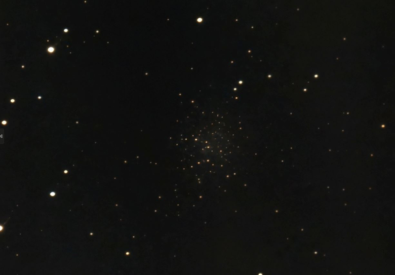 An image of globular cluster NGC 5897 in Libra by Patrick Maloney