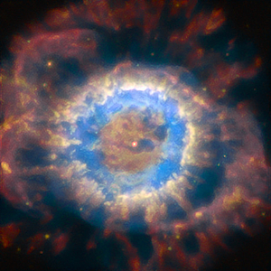 Image of planetary nebula NGC 6369 in Ophiuchus by ESO/P. Weilbacher (AIP)