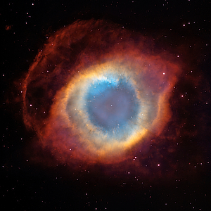 An image of the planetary nebula NGC 7293 in Aquarius courtesy of NASA, ESA, C.R. O'Dell (Vanderbilt University), M. Meixner and P. McCullough (STScI)