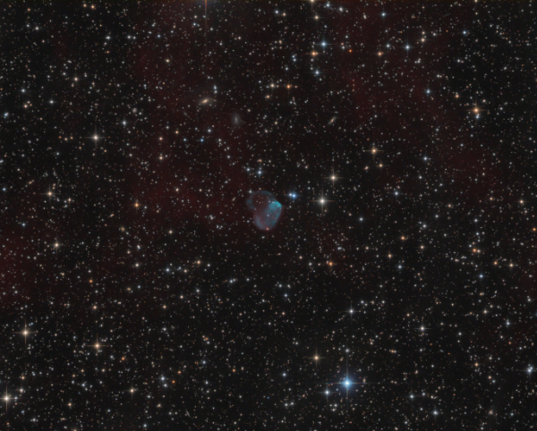 Planetary nebula Patchick 5 in Cygnus - Image Courtesy of the Bernhard Hubl