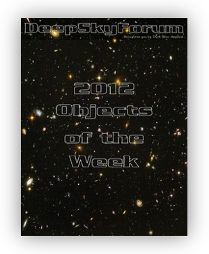 Cover of the Deep Sky Forum Objects of the Week 2012