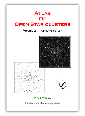 Cover of Volume 2 of the Open Cluster Atlas